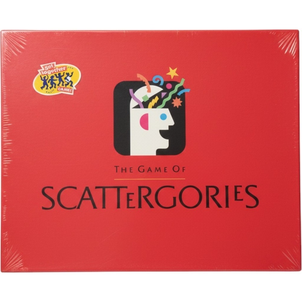 Vintage 1997 The Game Of Scattergories Milton Bradley New Sealed 90s 4917
